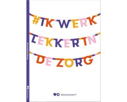 Ik werk lekker in de zorg, het leukste boekje over werkgeluk en werkplezier in de zorg. Het boek voor werkgeluk in de zorg. Het leukste cadeautje voor zorgprofessionals. Verlaag werkdruk. Wetenschap, praktische tips, humor en voorbeelden.