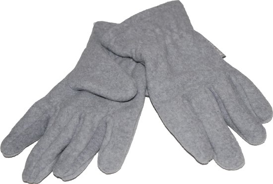 P&T Handschoenen Kinderen - Micro Fleece - Grijs