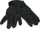 P&T Handschoenen Kinderen - Micro Fleece - Donker Grijs - 5-6j