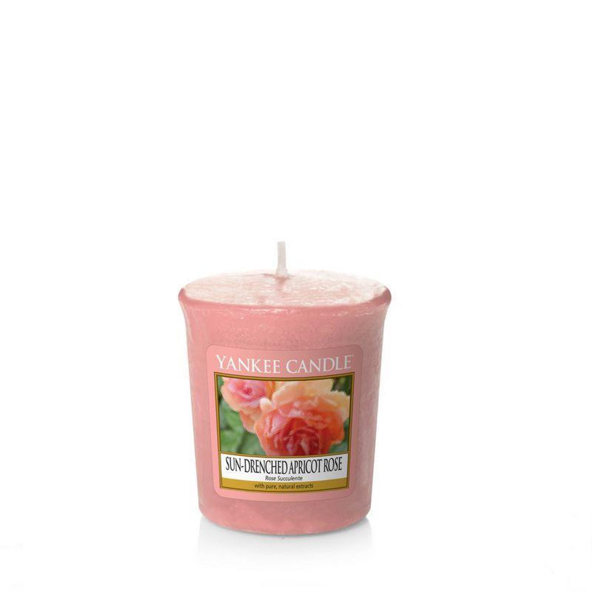 Goedkoopste Yankee Candle - Sun-Drenched Apricot Rose Candle ( meruňková růže ) - Aromatická votivní svíčka