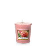 Yankee Candle - Sun-Drenched Apricot Rose Candle ( meruňková růže ) - Aromatická votivní svíčka