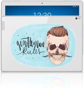 Lenovo Tab P10 Tablet BackCover Gentleman Skull