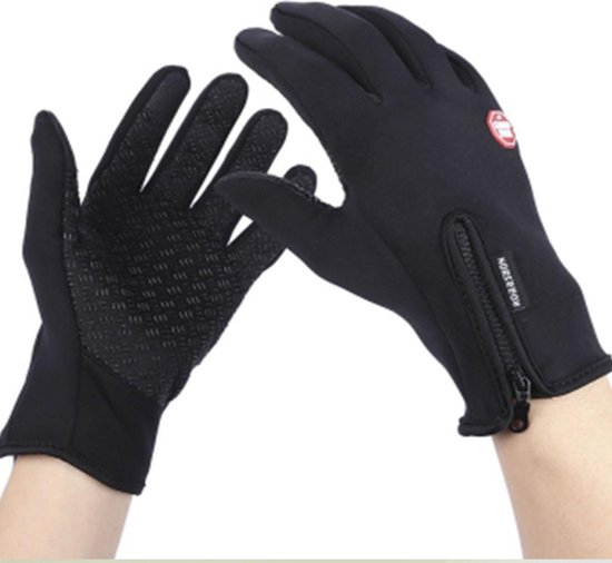 Waterafstotend & Windproof Thermische Touchscreen Handschoenen I Zwart I SMALL - Merkloos