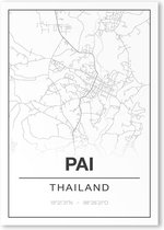 Poster/plattegrond PAI - 30x40cm