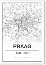 Poster/plattegrond PRAAG - A4