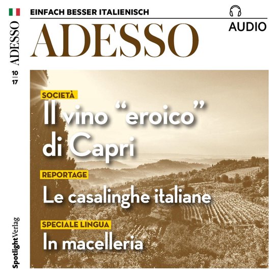 Italienisch lernen Audio - Der Wein von Capri - cover