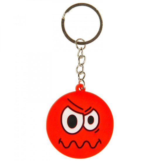 Sleutelhanger metalen smile - Roze - Het juiste cadeau