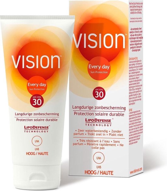 Vision Every Day Sun Protection Zonnebrand - SPF 30 - 15 ml - Vision