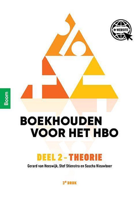 Boekhouden voor het hbo 2 Theorie - cover