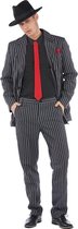 Rubie's Clyde Kostuum Gangster Heren Zwart/wit Maat 60