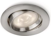 Philips ELLIPSE Inbouwspot - recessed nickel - 1x4.5W SELV