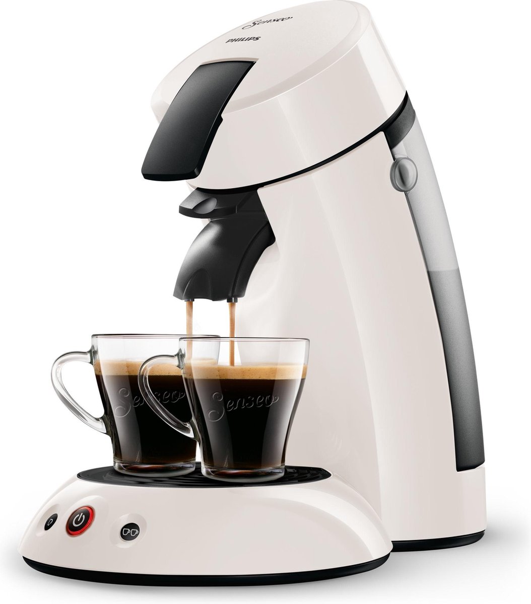 Philips Senseo Koffiepadmachine met Original Crema Plus-technologie Wit