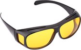 Polariserende nachtbril | UV bescherming | Overzetbril |  Autobril | Nachtzicht Auto Bril | Dames / Heren
