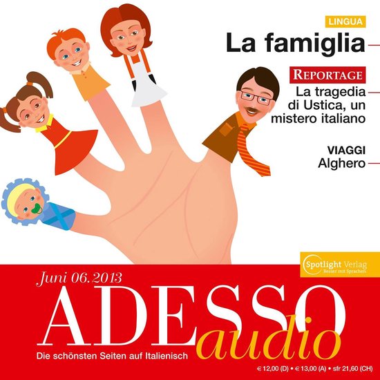 Italienisch lernen Audio - Familie und Verwandte - cover