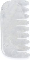 White Lotus Anti Aging - Bergkristallen kam - Natuurlijke chemische vrije kristallen in een kenmerkende, door zijde beklede doos