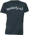 Motorhead - Distressed Logo Heren T-shirt - S - Grijs