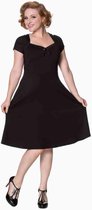 Dancing Days Flare jurk -S- RIO Zwart