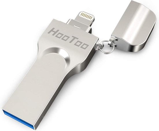 iPhone Lightning Flash Drive 128GB USB 3.0 Adapter for iPad iOS PC HooToo  External... | bol