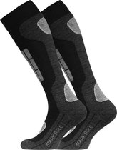 STARK SOUL | Performance Ski Socks | Skisokken | Warme sokken | Skieen | Lang | 39-42 | Grijs