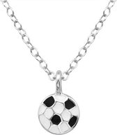 Voetbal zilveren kinderketting – 925 sterling zilver