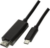 USB-C 3.2 (M) --> HDMI (M) 3.00m LogiLink