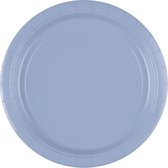 Amscan Feestborden 22,8 Cm 8 Stuks Karton Pastelblauw