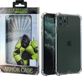 ATB Design Anti Shock Case TPU+PC iPhone 11 Pro Max - Transparant