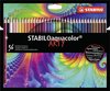 foto van STABILO Aquacolor - Premium Aquarel Kleurpotlood - ARTY etui 36 Kleuren