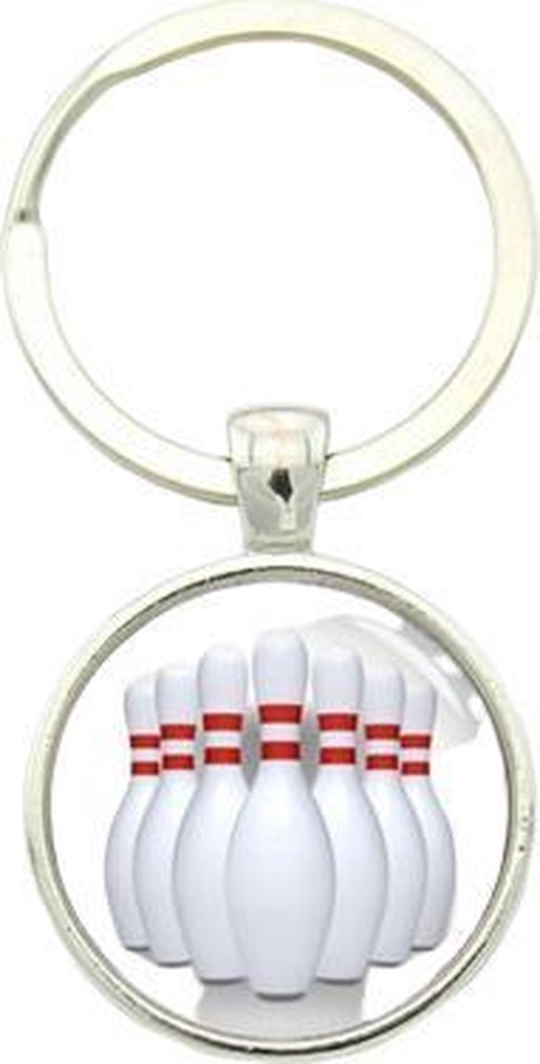 Akyol - bowlen Sleutelhanger - Bowling - de echte bowl liefhebber - bowlen - bowling - bowl - 2,5 x 2,5 CM