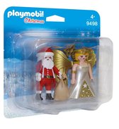 PLAYMOBIL DuoPack Kerstman en kerstengel - 9498