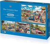 The Country Bus Puzzel (4 x 500 stukjes)