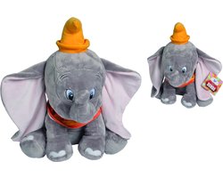 Disney - Dumbo/Dombo - 45 cm - Pluche - Grijs - Alle leeftijden - Knuffel