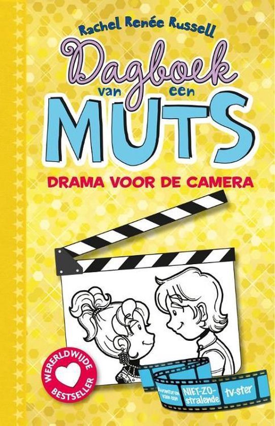 Boekomslag voor Dagboek van een muts 7 - Drama voor de camera