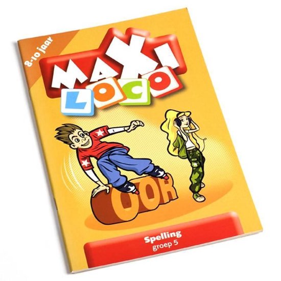 Cover van het boek 'Maxi Loco: Spelling Groep 5, D'