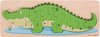 Afbeelding van het spelletje Bigjigs Crocodile Number Puzzle