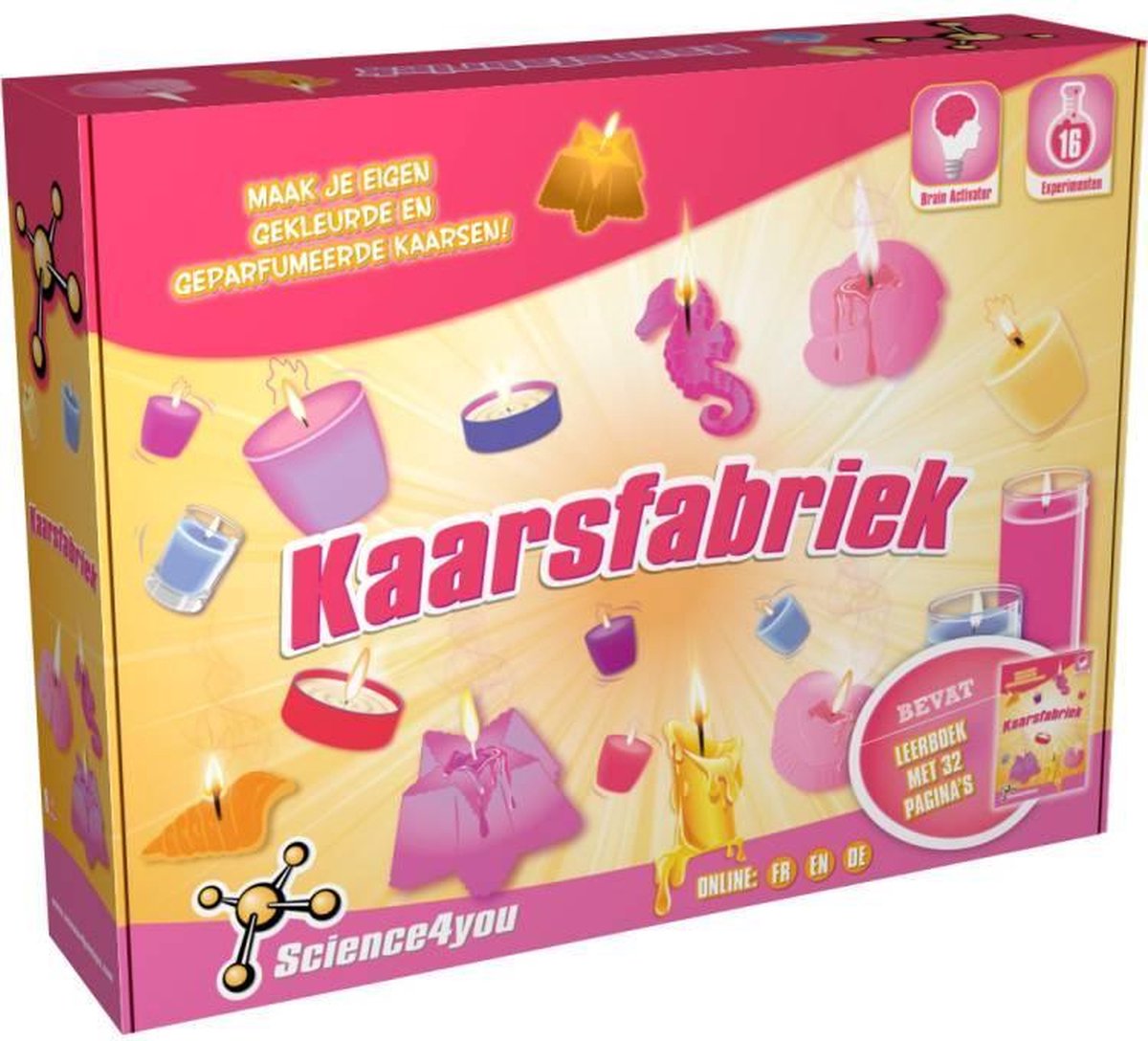 Science 4 You Kaarsfabriek Experimenteerset