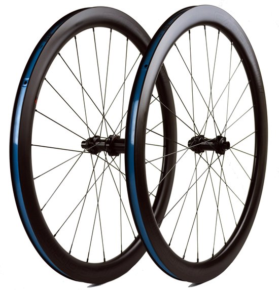 UCI gekeurde CarboTim Full Carbon 45mm disc wielen