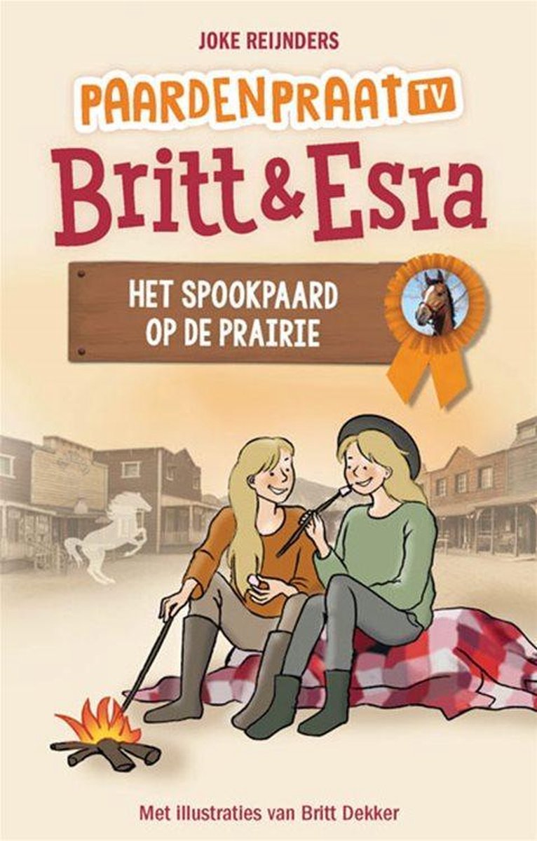 Paardenpraat tv Britt & Esra 8 - Het spookpaard op de prairie