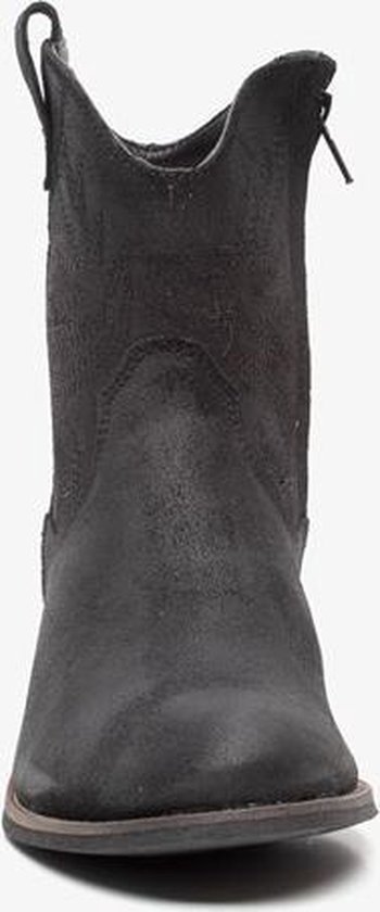 TwoDay leren dames western enkellaarsjes Zwart Maat 39 TwoDay leren dames western enkellaarsjes Zwart Maat 39