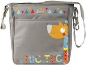 Tuc Tuc luiertas voor aan de kinderwagen/ buggy, grijs