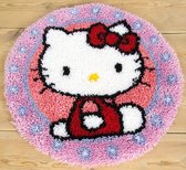 Knoopvormtapijt kit Hello Kitty - Vervaco - PN-0147570