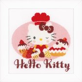 Telpakket kit Hello Kitty Ik bak taartjes II  - Vervaco - PN-0154560