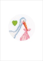 Wenskaart kit Geboorte set van 3