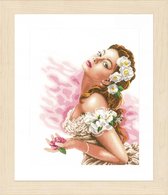 Telpakket kit Lady of the Camellias  - Lanarte - PN-0144562