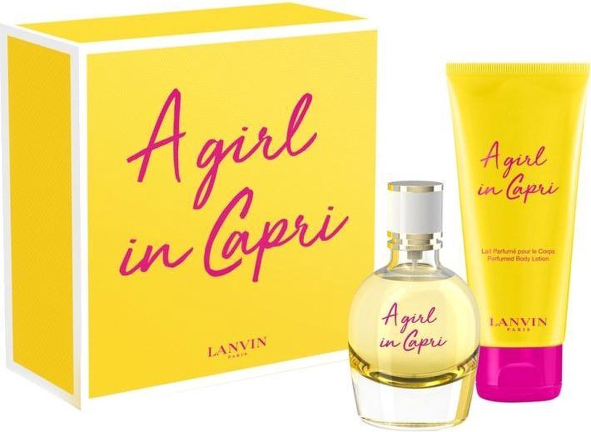 Lanvin a girl in capri. A girl in Capri w EDT 50 ml. Ланвин э герл ин капри. Lanvin a girl in Capri 50ml EDT /Æ/. Lanvin a girl in Capri EDT 30мл.