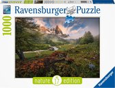 Ravensburger puzzel Franse Alpen - Legpuzzel - 1000 stukjes