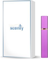 Scenty - Luxe Parfum Verstuiver Navulbaar - Mini Parfum Flesje - Reisflesje - Paars
