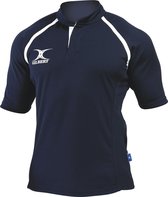 Gilbert rugbyshirt Xact zwart Xs