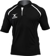 Gilbert Rugbyshirt Xact Zwart - 2XS