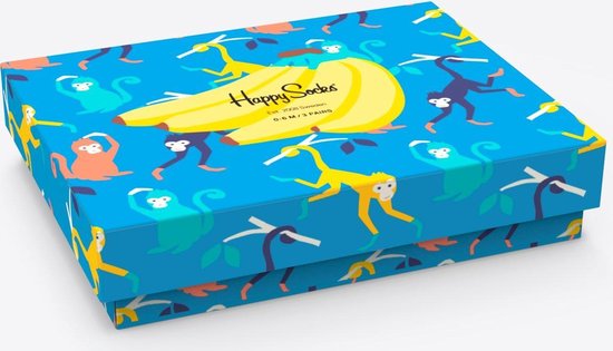 Happy Socks Kids Jungle Giftbox - Maat 0-6M